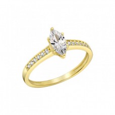 Δαχτυλίδι Χρυσό 14K (RI454 - RY101)